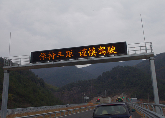 Écran d'affichage à LED de remorque de signalisation de l'intense luminosité P20 RVB VMS