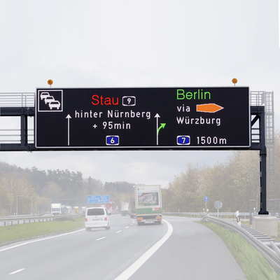 système de contrôle de route de conseil de Digital de signalisation de C.C VMS de 12V 24V