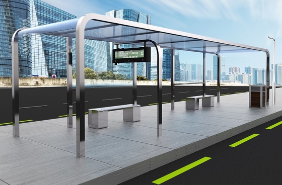 L'information de passager d'En12966 LED montre P3 P8 P10 pour la gare routière