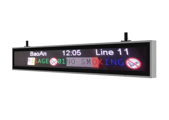 Affichage de message de P6 P8 P10 LED Matrix pour la station de métro de métro d'autobus