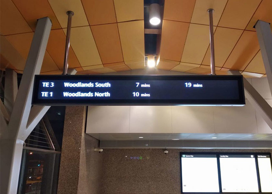 Affichage de message de P6 P8 P10 LED Matrix pour la station de métro de métro d'autobus