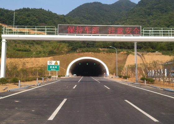 Affichage de avertissement de l'information de message de P20 LED de tunnel variable de signe