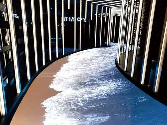 Les panneaux de plancher interactifs de SMD 2.97mm LED imperméabilisent pour l'étape de disco