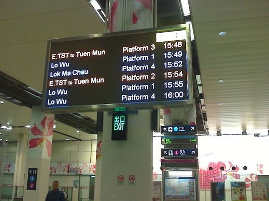 L'information de passager d'EN12966 VMS LED montre P3 P4 P6 P8 P10mm