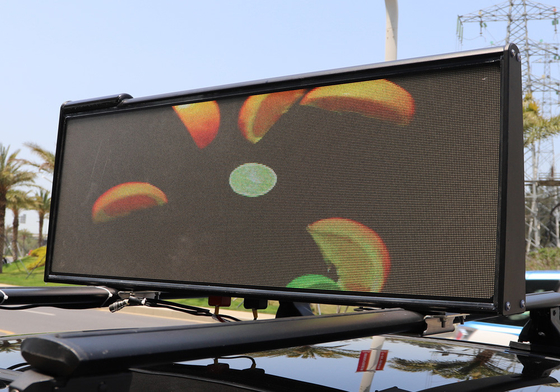 le toit de taxi de module de 240×320mm affichage à LED le double signe de publicité latéral