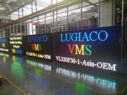 Limitation de vitesse dynamique de route de la table des messages IP56 avertissant le logo adapté aux besoins du client
