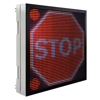 Conseil d'avertissement de vitesse d'EN12966 NTCIP P25 de limitation du trafic électrique de signe