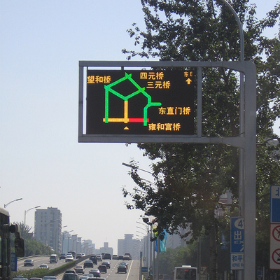 l'autoroute VMS de C.C de 12V 24V signe l'affichage polychrome extérieur du trafic de LED