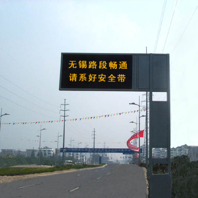 moniteur futé portatif de circulation routière de route de signes de 256×128mm VMS