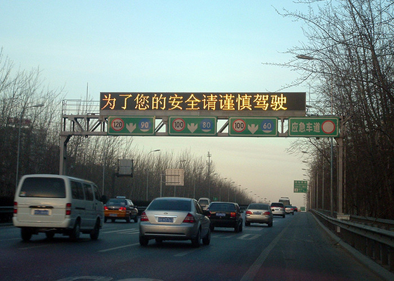 Utilisation de tunnel de route d'affichage à LED de VMS du trafic d'EN12966 NTCIP P20mm