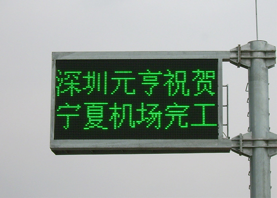 L'autoroute d'avertissement aérienne VMS signe l'écran de visualisation du trafic de LED