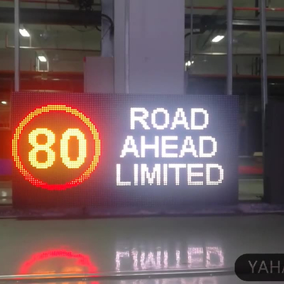 Support de véhicule de sécurité routière de signe de contrôle de la circulation d'EN12966 NTCIP LED