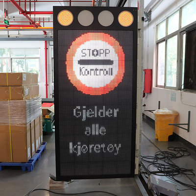 Signage extérieur de sécurité de la signalisation 1024mm*1024mm de l'IMMERSION P16 LED