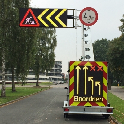Signe variable de message de City Road de signalisation d'EN12966 1024*1024mm LED