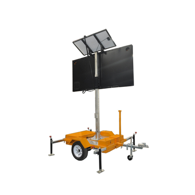 Table des messages mobile du trafic des panneaux routiers LED de Van Trailer VMS de camion