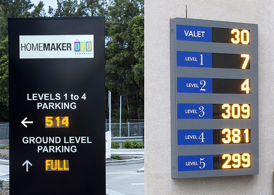 Affichage à LED imperméable extérieur polychrome du stationnement IP65 de P12 VMS