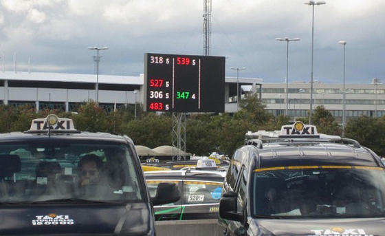 Parking de 12400 lentes comptant des conseils d'écran d'affichage à LED des systèmes
