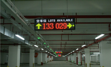 Parking de 12400 lentes comptant des conseils d'écran d'affichage à LED des systèmes