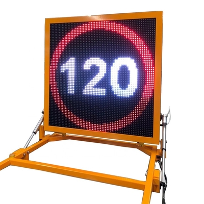 La remorque variable portative solaire de signes de message de LED a monté des conseils