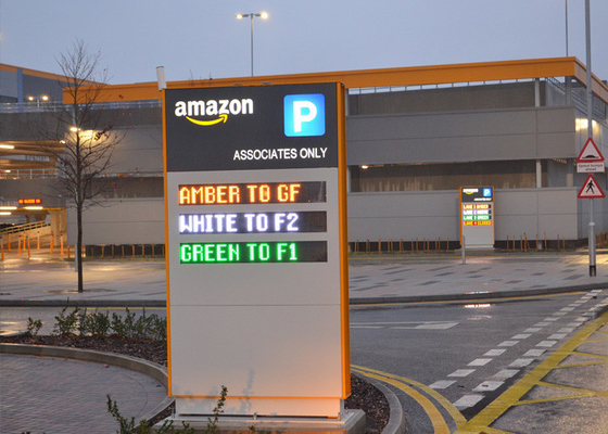 Intense affichage à LED polychrome du luminosité EN12966 P12 pour le parking