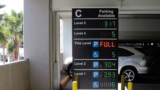 Intense affichage à LED polychrome du luminosité EN12966 P12 pour le parking