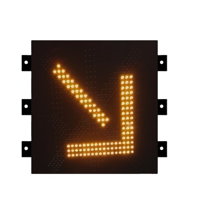 les puces de 5mm PLONGENT le panneau de feux de signalisation de valse-hésitation de signes de LED Lane Control