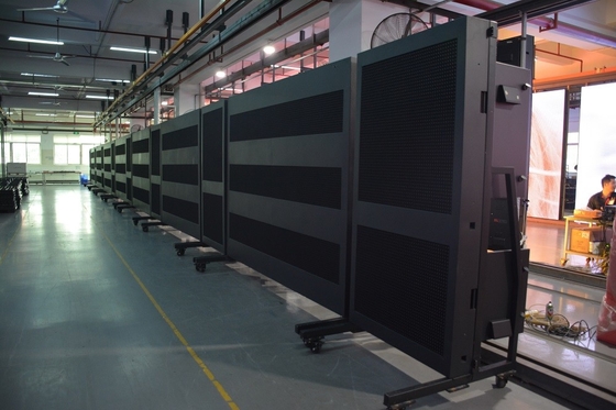 Cabinet léger solaire variable d'alliage d'aluminium de poteau de signalisation de VMS LED