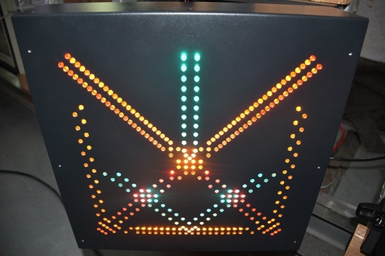Indicateur de route de sécurité de signes de RS485 RS232 4G 3G LED Lane Control
