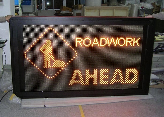 Écran imperméable extérieur des conseils IP65 de panneaux routiers variables de P25 LED