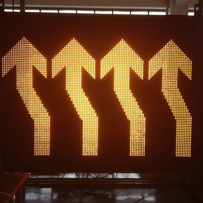 Module électrique d'affichage à LED du panneau routier P10 P20 16×8 de VMS du trafic