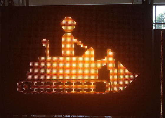 Message dynamique monochrome d'affichages de message de la signalisation LED de P20 VMS