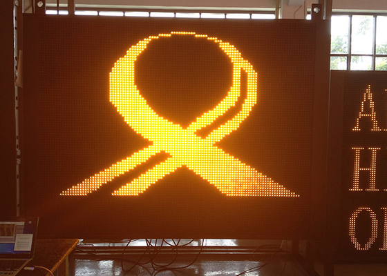 P10 P16 P20 LED VMS signe le service arrière extérieur de panneau d'affichage du trafic