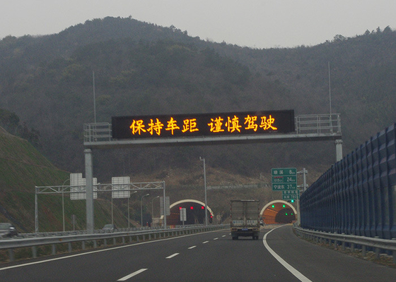 Écran d'affichage à LED de remorque de signalisation de l'intense luminosité P20 RVB VMS