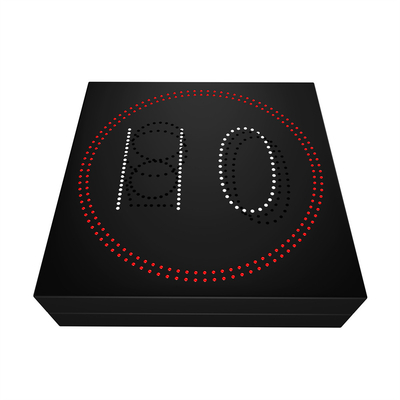 Signe de circulation routière de route de limitation de vitesse du radar P16mm VMS de Digital
