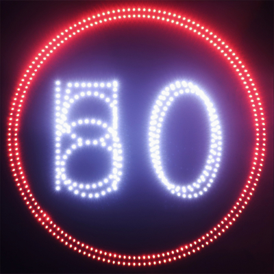 Signes de limitation de vitesse d'EN12966 SMD LED VMS pour la sécurité routière de route