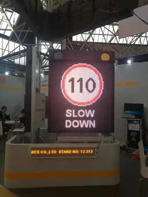 Autoroute périodique électronique VMS de Digital LED de signe de limitation de vitesse de P12mm