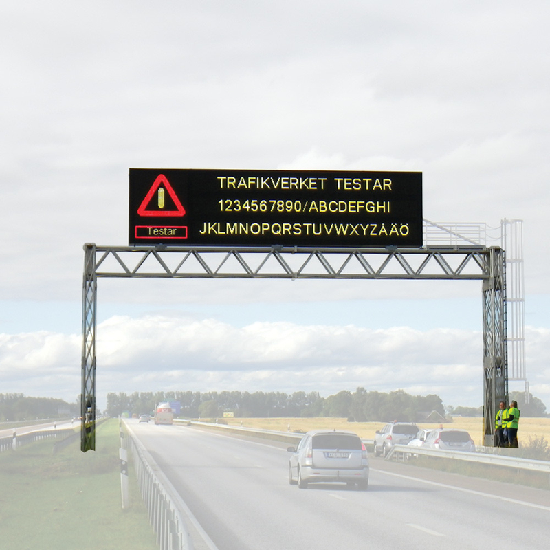 Câble futé de réseau du chat 5 des signes RS232 RS485 de VMS d'autoroute du moniteur P20